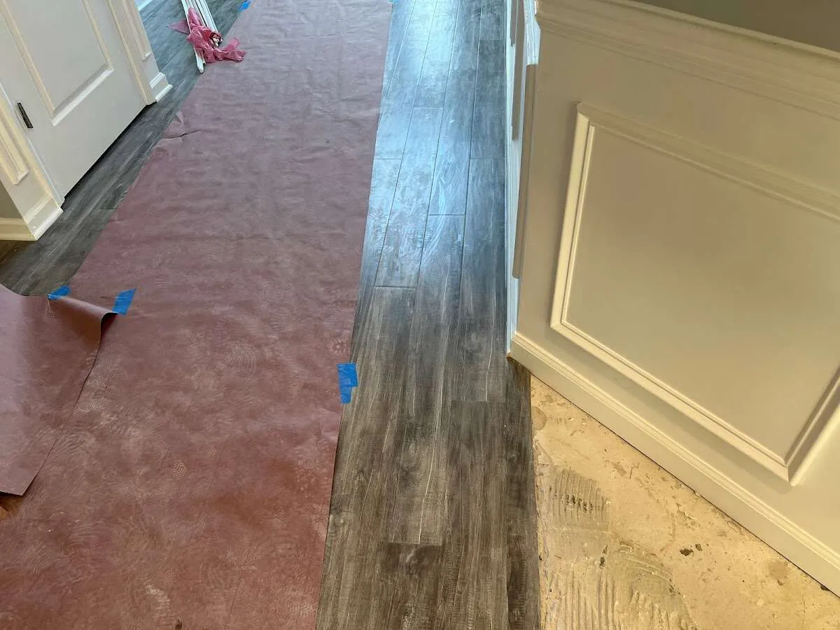 Completed marble shower restoration in Oxford